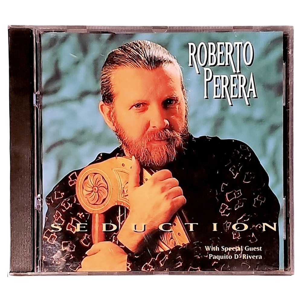 Roberto Perera Seduction CD 1994 Heads Up HUCD 3030 Latin Jazz Harp Paquito EUC